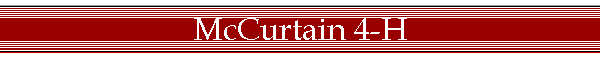 McCurtain 4-H